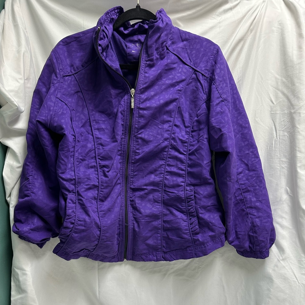 Three Hearts Purple Jacket Size Large